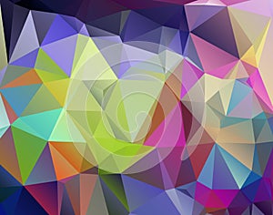 Abstract polygonal background