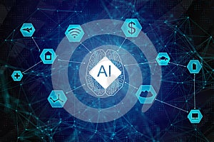 AI and future concept