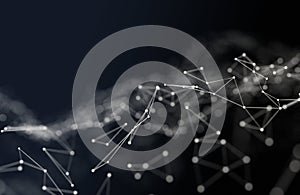 Abstract polygonal background