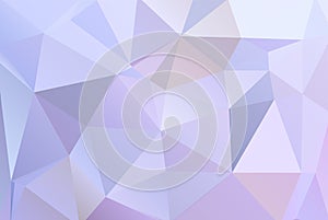 Abstract polygonal background. Futuristic style. Geometric colorful triangle texture. Mosaical surface