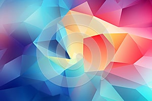Abstract polygonal background Triangular low polystyle