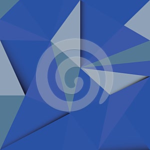 Abstract polygonal background vector
