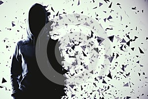 Abstract polygonal hacker