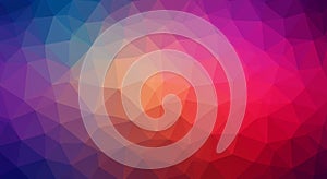 Abstract polygonal pattern with a gradient effect, featuring overlapping triangles.