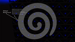 Abstract polygonal vector background. Blue geometric vector illustration. Creative design template