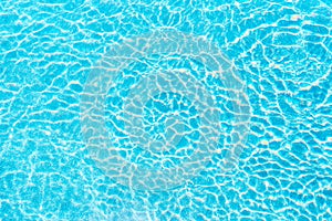 Abstract pool water surface and background with sun light reflection