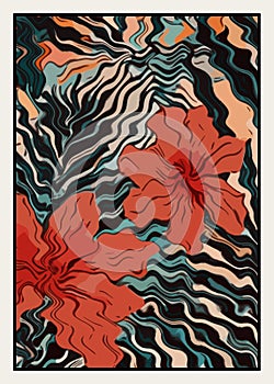 Abstract printable illustration. Designs of covers, brochures.