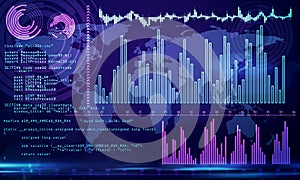 Abstract programming backdrop
