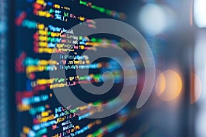 Abstract Programming Code: Software Developers and Computer Scripts