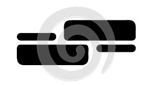 Abstract Progress Bar Vector, Loading Status Indicator, vector design Generative AI