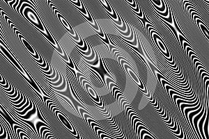 Abstract psychedelic background - digitally generated image