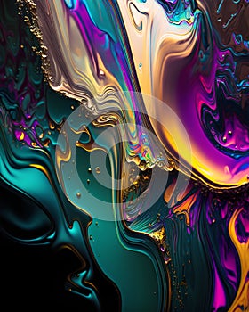 Abstract psychedelic liquefaction background. Colorful psychedelic liquefaction background.