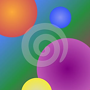 Abstract psychedelic pattern image colored. Abstract background with colorful gradient colors.