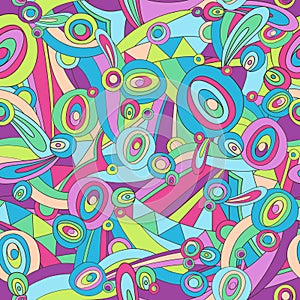 Abstract Pucci Seamless Repeat Pattern Vector