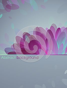 Abstract purple background.