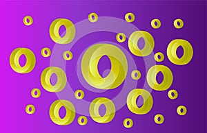 abstract purple background with circles