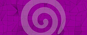 Abstract purple background with geometric shapes.