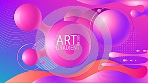 Abstract purple background. Geometric vector. Ultraviolet. Soft gradient tones. Colorful geometric pattern. Fashionable colors.