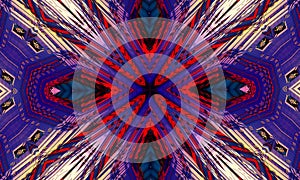Abstract purple cross. Artistic style digital illustration for Lent and passion of Jesus Christ