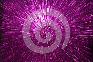 Abstract purple explosion