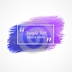 Abstract purple grunge background with text space