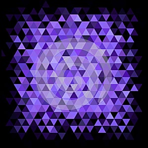 Abstract purple mosaic