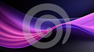 Abstract purple neon background. Shiny moving lines and waves. Glowing neon pattern for backgrounds, banners, wallpapers, posters