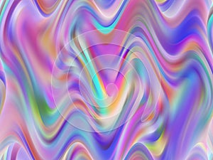 Abstract purple pink green fluid rainbow geometries, playful geometries background, graphics, abstract background and texture