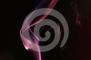 Abstract purple and pink shaded smoke background