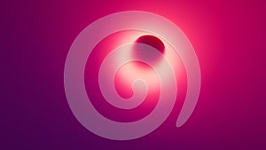 abstract purple red gradient background with round hole