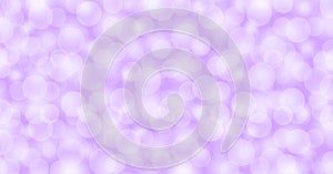 Abstract purple white bokeh for background, purple light with bokeh backgrounds banner ad, glowing purple bright shine blurred,
