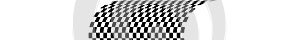 Abstract race flag, chess board, checker board pattern, texture with distort, deform effect