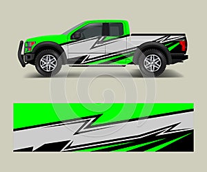 Abstract Racing graphic background vector for offroad vehicle wrap design vector