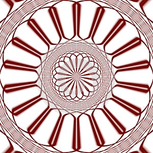 Abstract radial background