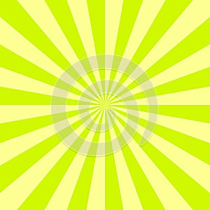 Abstract radial background with divergent rays. Vector illustration