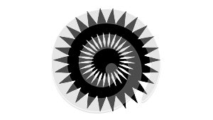 Abstract Radial Burst, Dynamic Geometric Design Element vector design Generative AI