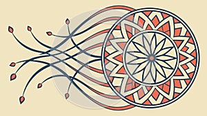 Abstract Radial Burst Pattern, Dynamic Energy Colorful Explosion, vector design Generative AI