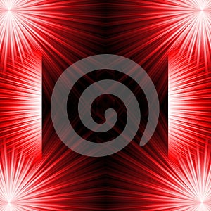 Abstract radiant background