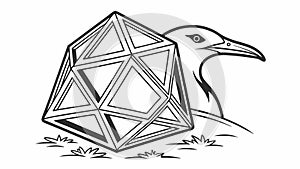 Abstract Radiating Geometric Lines Pattern, Dynamic Design, vector design Generative AI