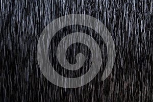 Abstract rain texture background. background rain in night light