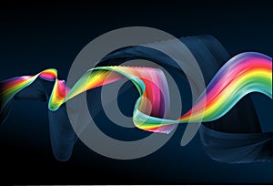 Abstract Rainbow background