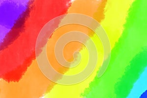 Abstract rainbow background with blurred glass texture and bright colors.