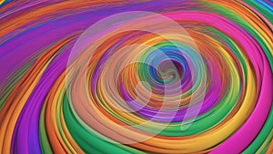 abstract rainbow background _A psychedelic swirl of rainbow colors. Pink, orange, yellow, green, blue, and purple spiraling