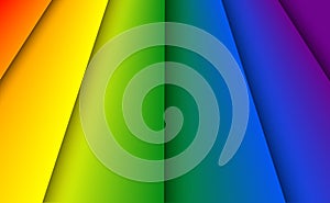 Abstract rainbow colors stripes background