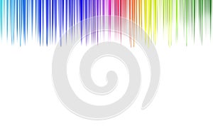 Abstract rainbow colours