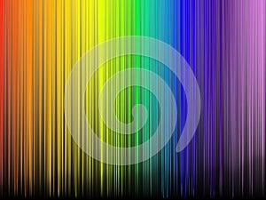 Abstract rainbow colours