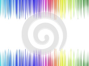 Abstract rainbow colours