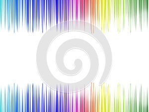 Abstract rainbow colours