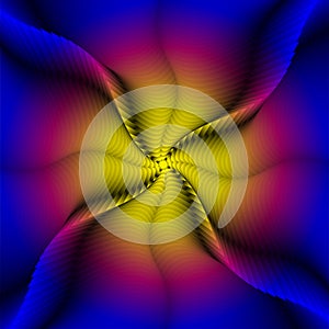 Abstract rainbow decorative background