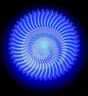 Abstract rainbow decorative element. Abstract element element